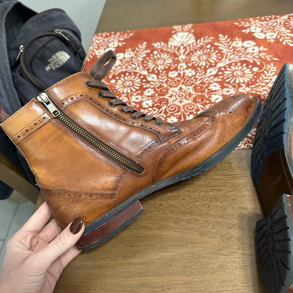 Steve Madden Leather Boots - Picture 6 of 11